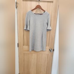 Kenar Gray Knit Textured Dress